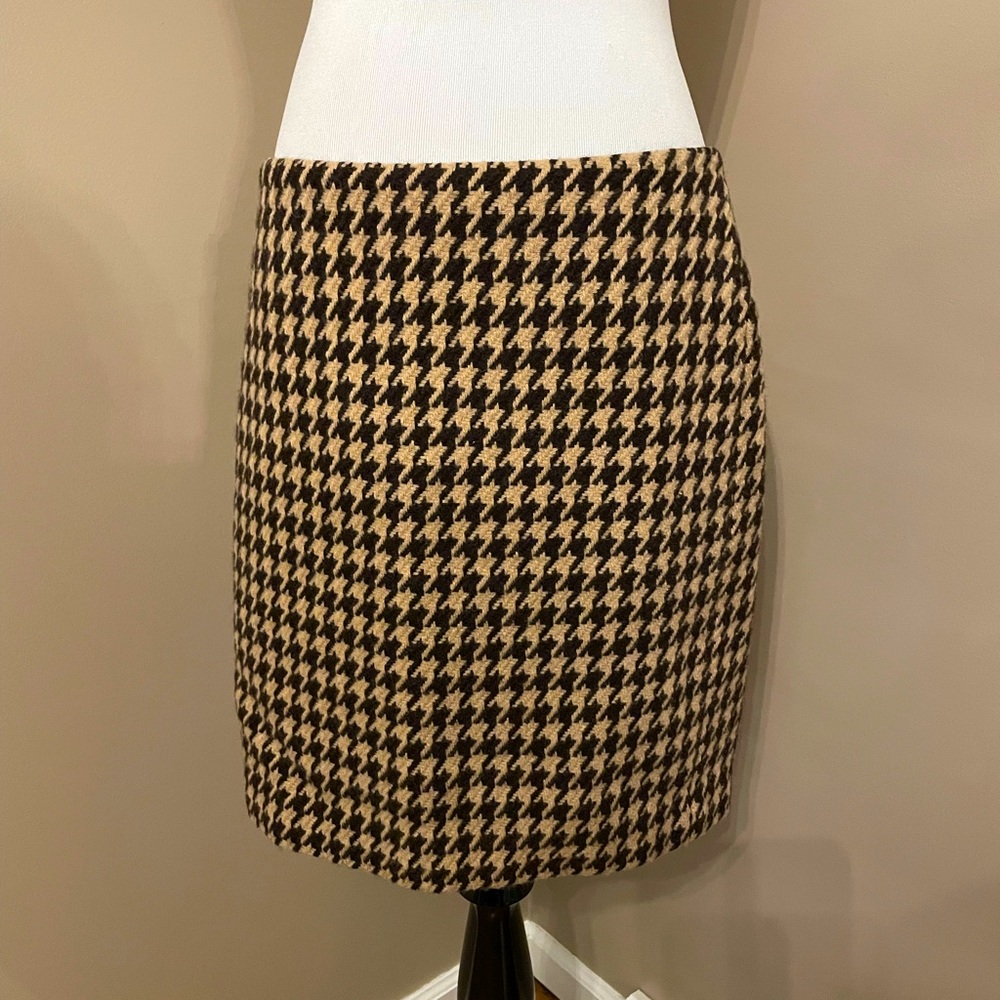 Talbots Women’s Petites Houndstooth Skirt, 8P